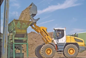 Телескопичен товарач Друга марка Кофа с Хидравлика, снимка 1