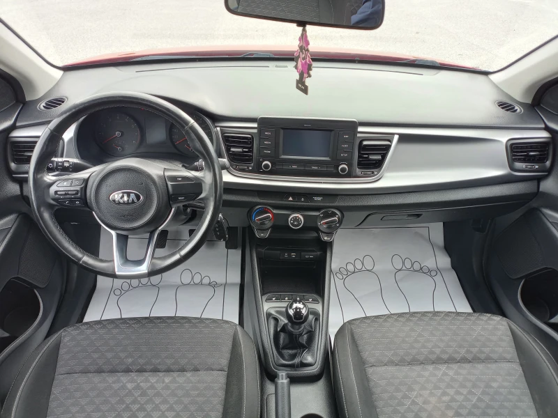 Kia Rio 1.2 * 107050 к.м. * LED * CAMERA * EURO6, снимка 9 - Автомобили и джипове - 47292444