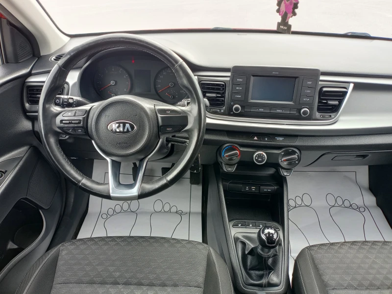 Kia Rio 1.2 * 107050 к.м. * LED * CAMERA * EURO6, снимка 10 - Автомобили и джипове - 47292444