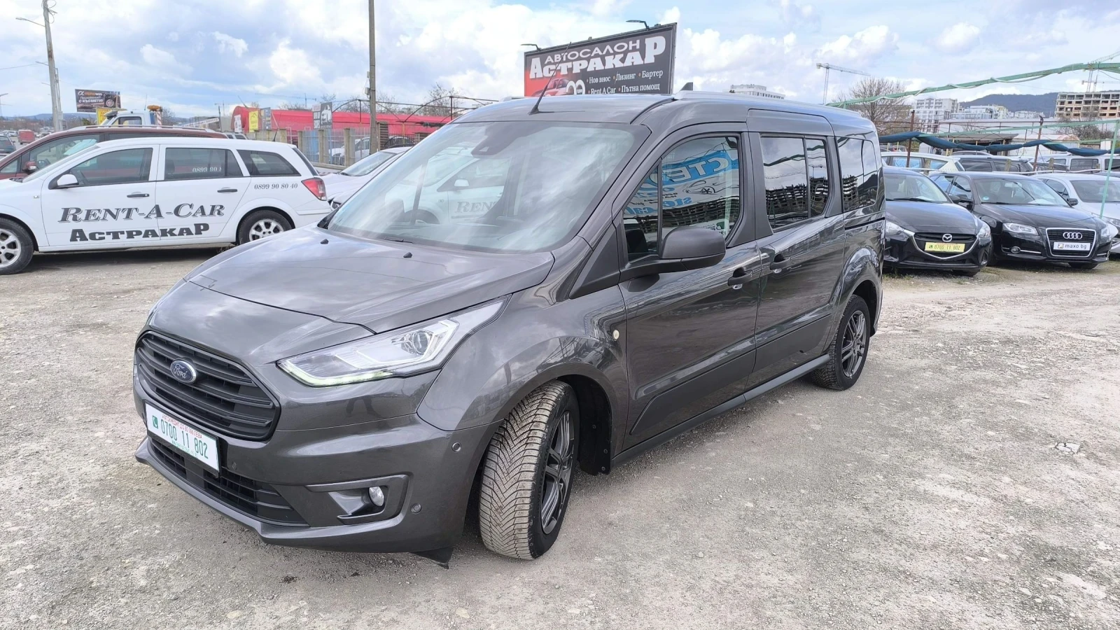 Ford Connect 1.5 120 8ск long 4+ 1 N1-товарен , снимка 3 - Автомобили и джипове - 54148282