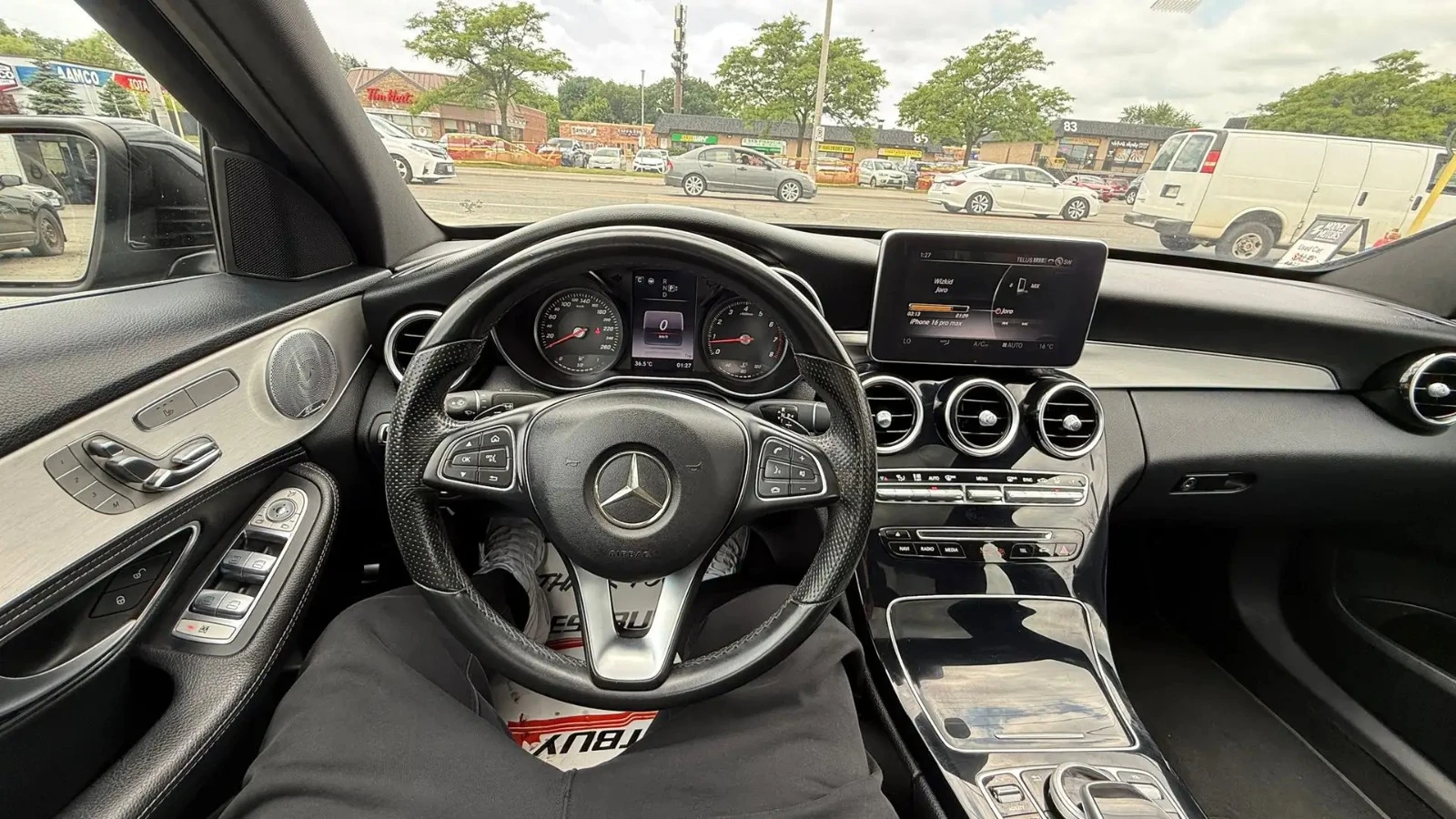 Mercedes-Benz C 400 4MATIC / AMG-PACK / ПОДГРЕВИ / BURMESTER, снимка 8 - Автомобили и джипове - 54426745