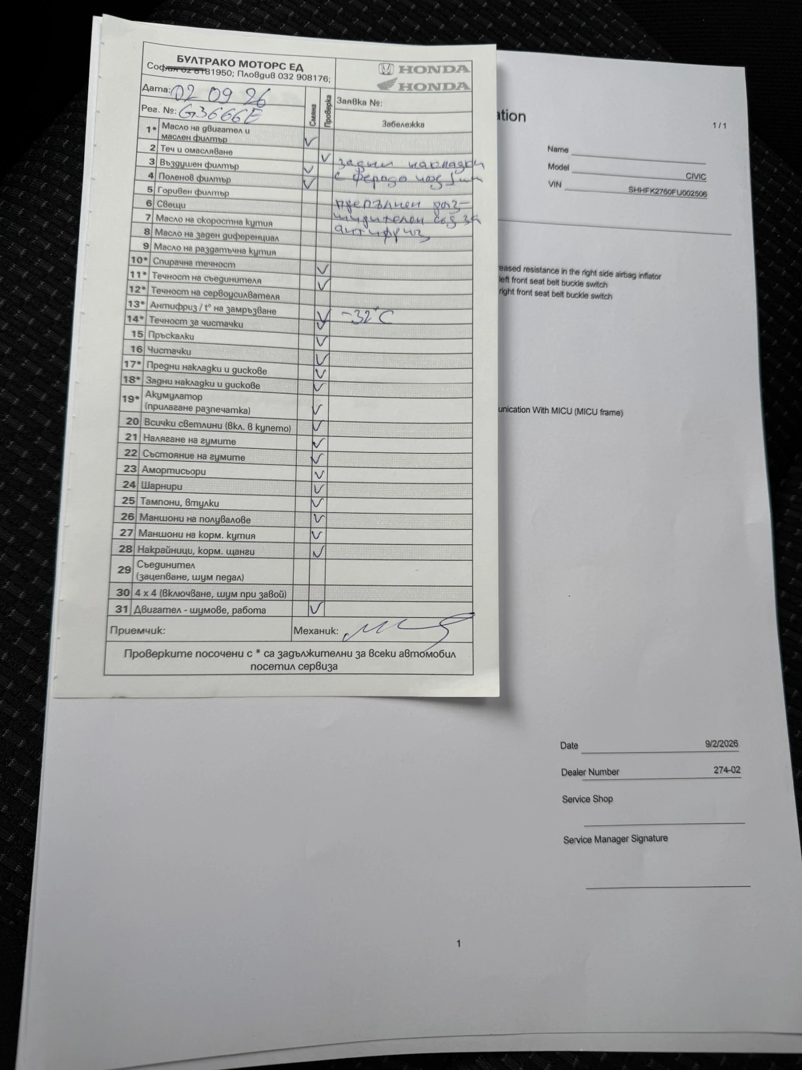 Honda Civic 1.8 IVTEC УНИКАТ, снимка 16 - Автомобили и джипове - 55983327
