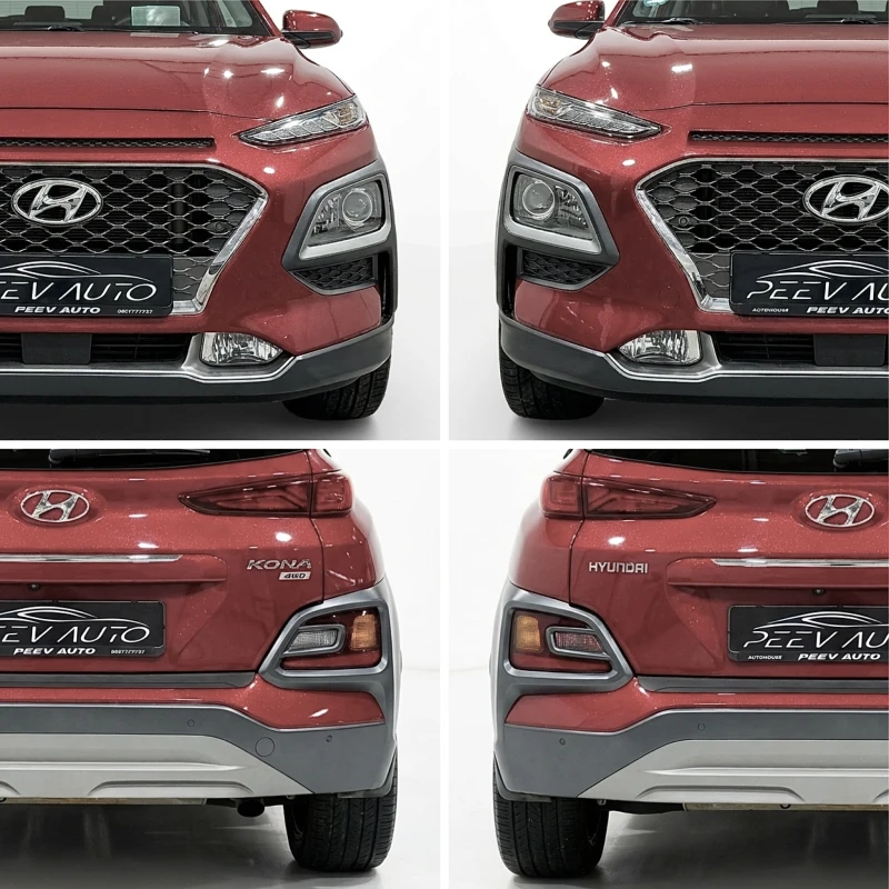 Hyundai Kona 1.6TGDI#CAMERA#PODGREV#DISTRONIC#EXCLUSIVE#, снимка 9 - Автомобили и джипове - 52487453