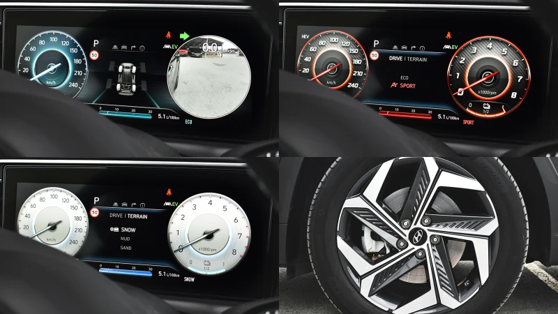 Hyundai Tucson 1.6 T-GDi PREMIUM Plug-in Hybrid 4x4 Automatic, снимка 17 - Автомобили и джипове - 53538415