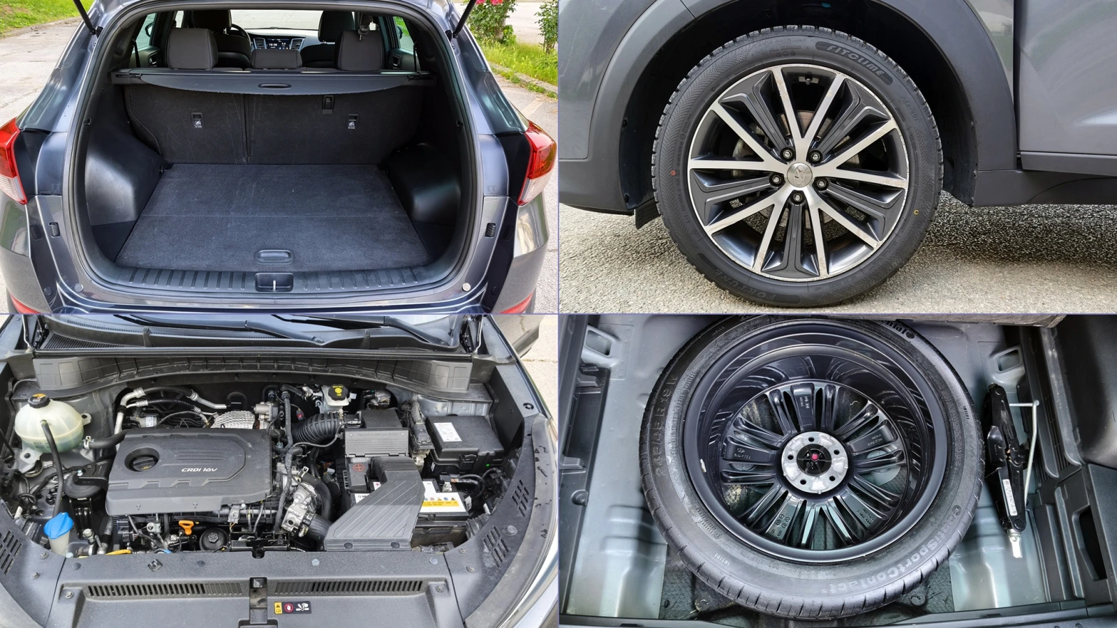 Hyundai Tucson 1.7CRDI Aut., снимка 16 - Автомобили и джипове - 54760551