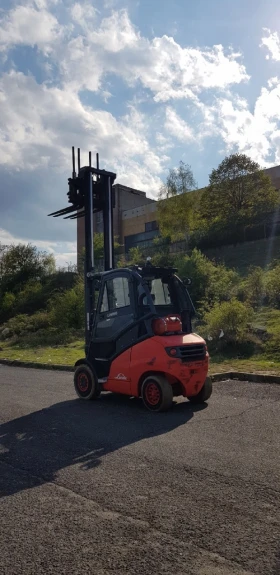 Мотокар Linde H50T, снимка 9