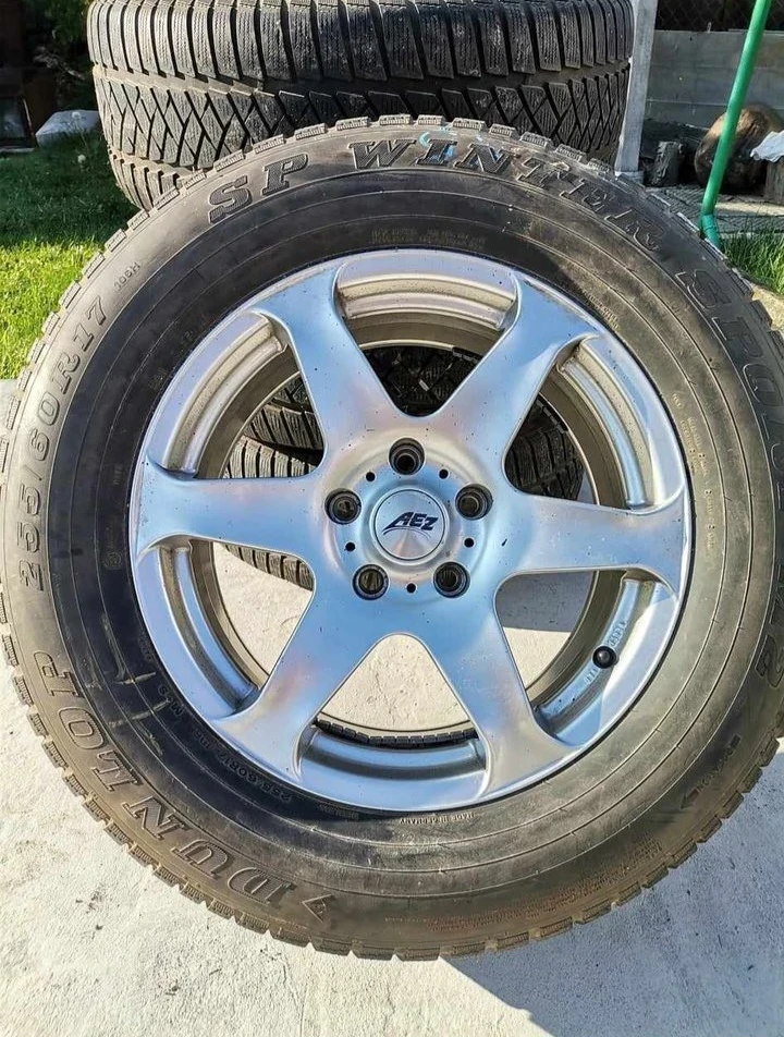 Гуми с джанти Dunlop 255/60R17, снимка 1 - Гуми и джанти - 48953345