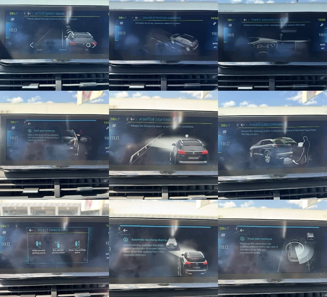 Peugeot 3008 GT* PHEV* 225HP* PANO* 360* FULL, снимка 14 - Автомобили и джипове - 55509489