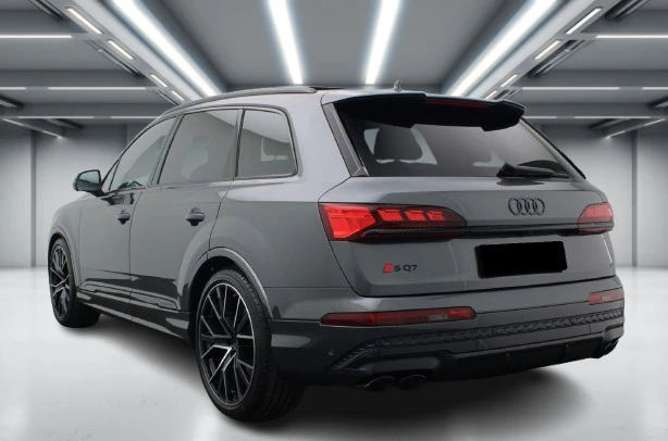 Audi SQ7 4.0 TFSI Quattro = Black Optic= 7 Seats Гаранция - изображение 2