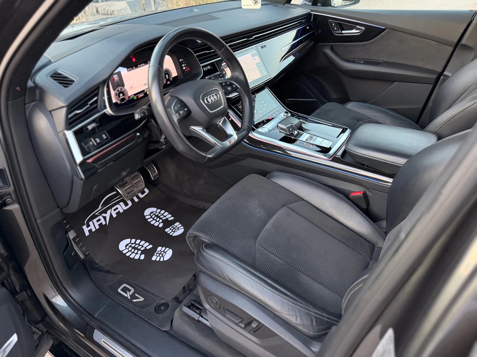 Audi Q7 50TDI= QUATTRO= S-LINE= 7-МЕСТА= ПАНОРАМА= КАМЕРА=, снимка 8 - Автомобили и джипове - 55659746