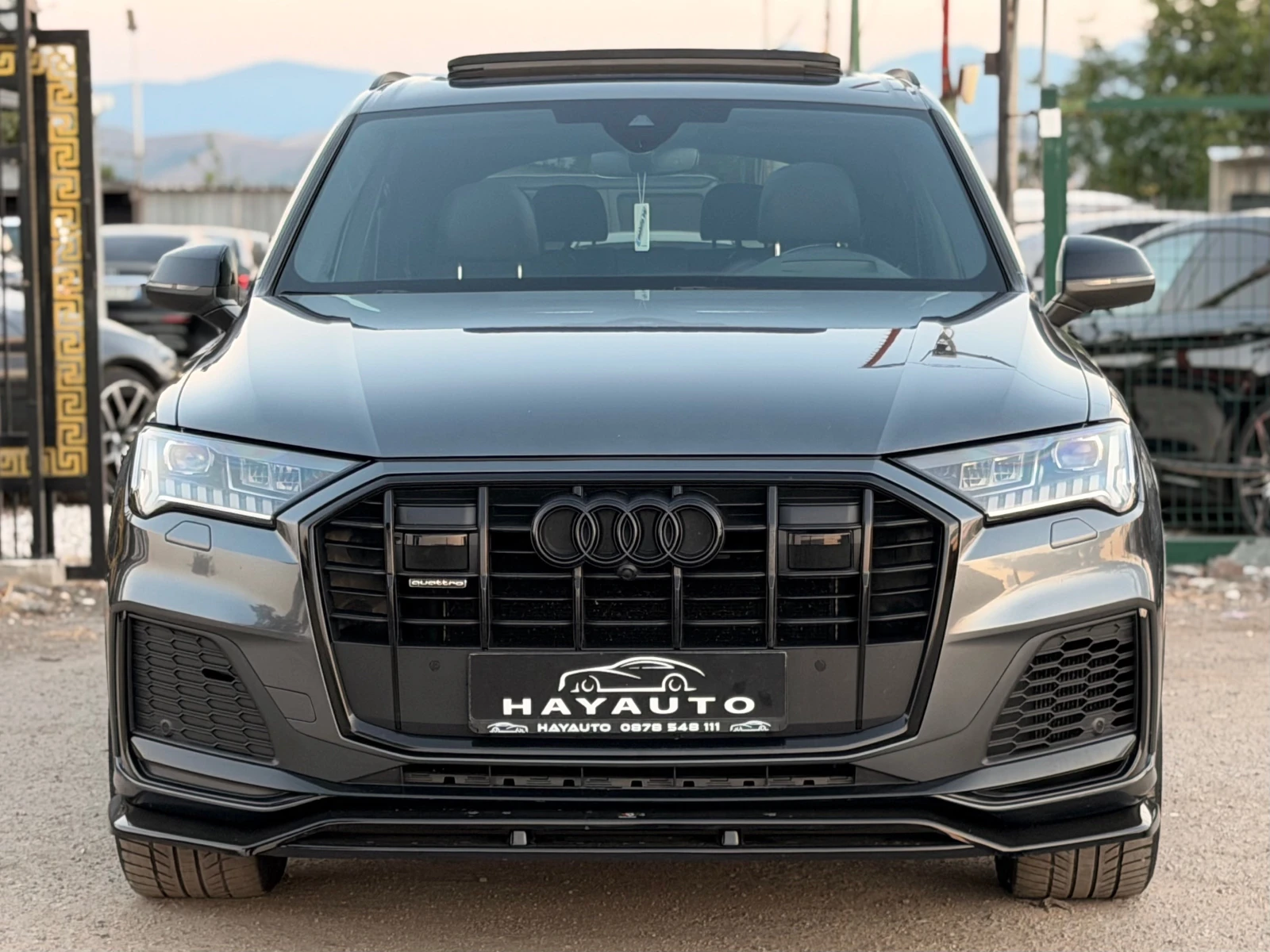 Audi Q7 50TDI= QUATTRO= S-LINE= 7-МЕСТА= ПАНОРАМА= КАМЕРА=, снимка 2 - Автомобили и джипове - 55659746