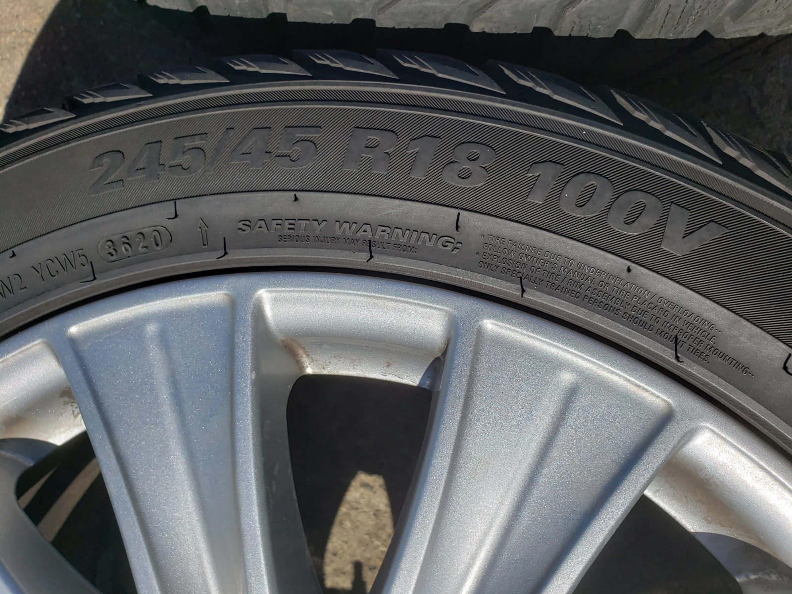 Джанти за Mercedes-Benz, снимка 3 - Гуми и джанти - 56345846