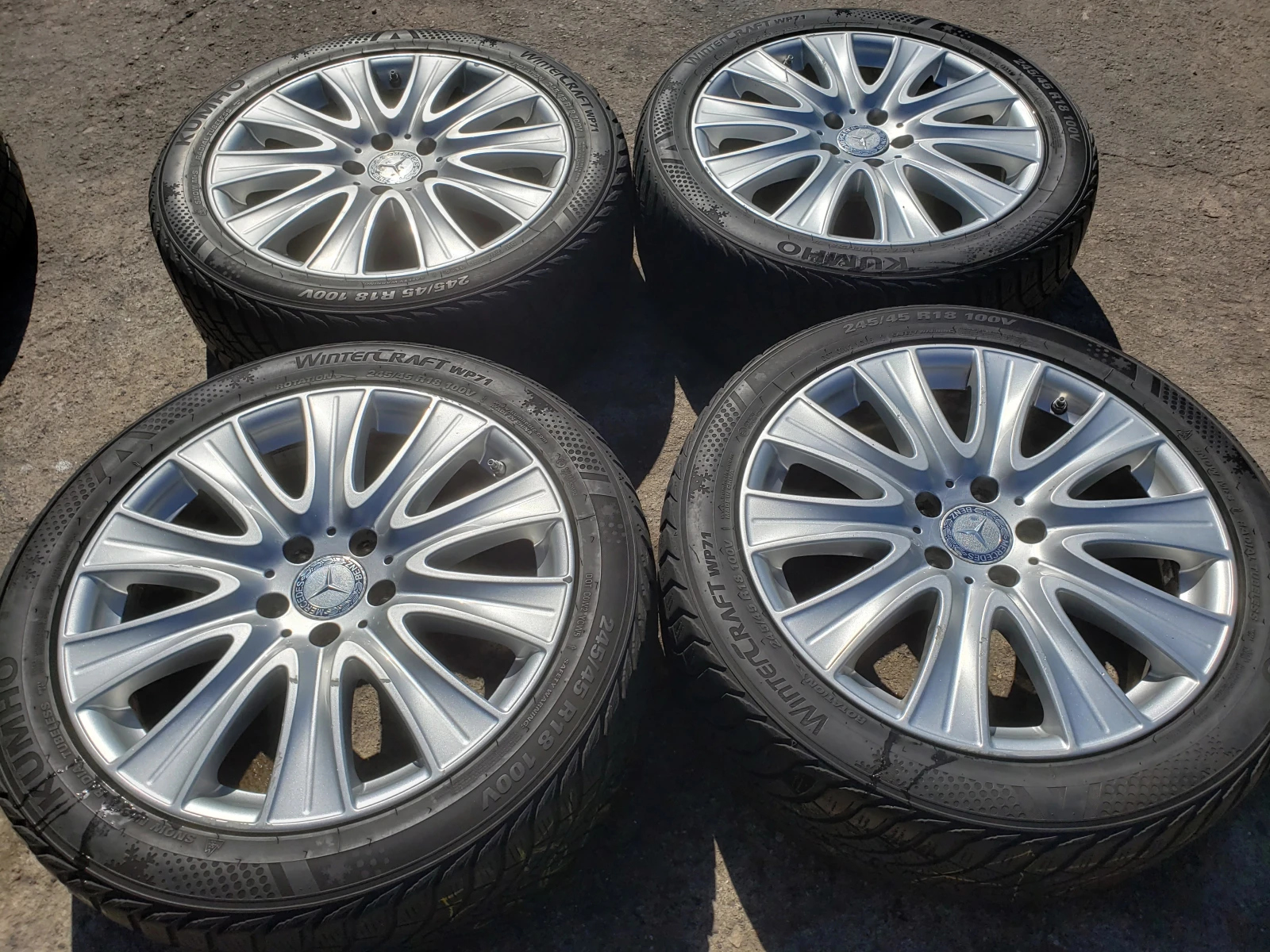 Джанти за Mercedes-Benz, снимка 6 - Гуми и джанти - 56345846