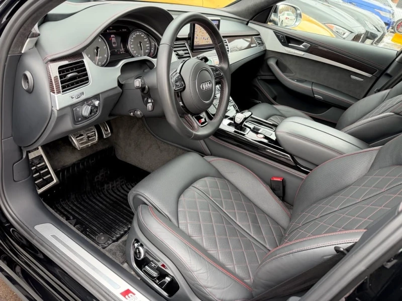 Audi S8 * Plus| 605HP| DESIGN PCKG| 2 SETS OF WHEELS| * CA, снимка 9 - Автомобили и джипове - 52803949