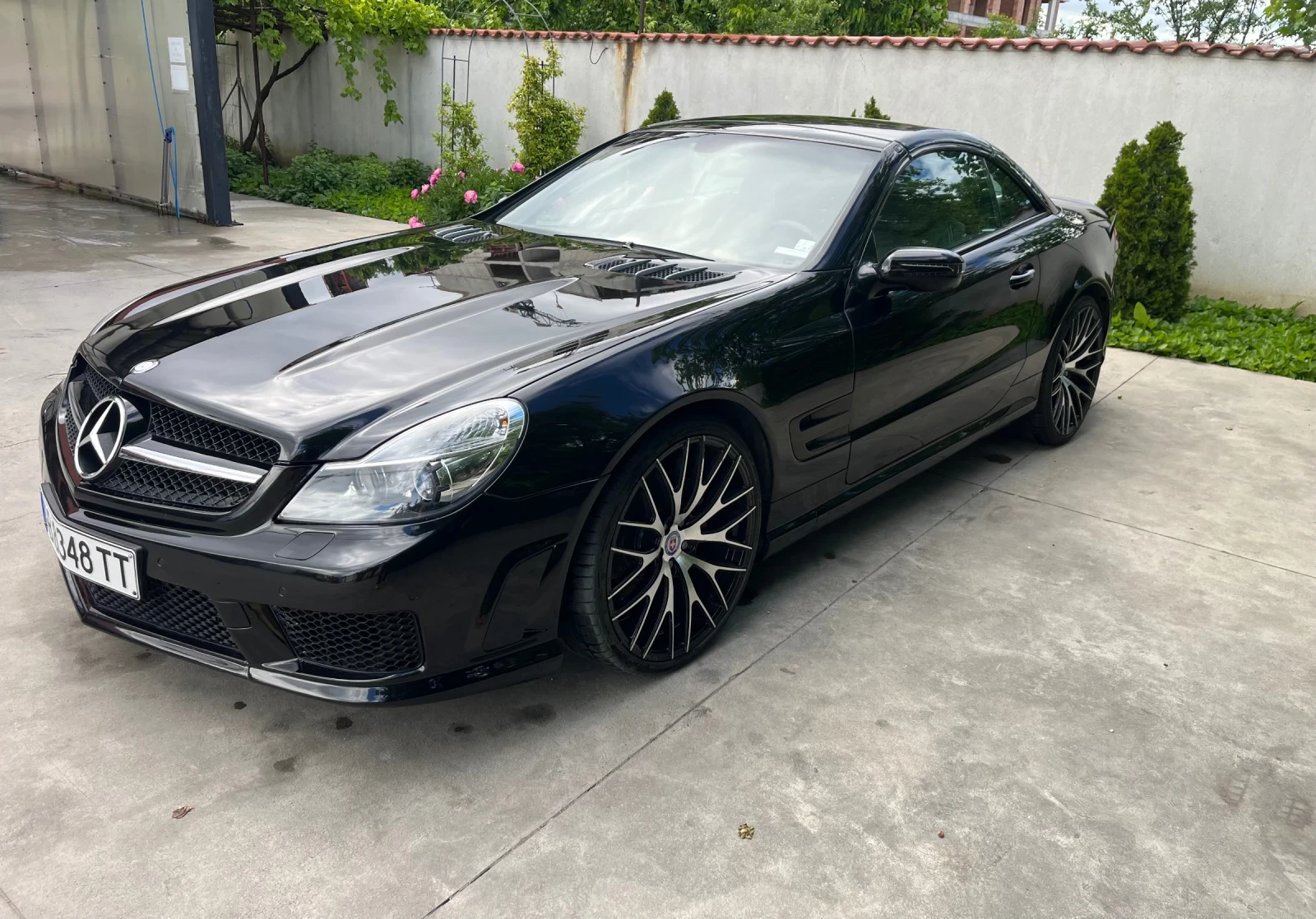 Mercedes-Benz SL Sl350 63AMG-Look M112, снимка 4 - Автомобили и джипове - 54585869