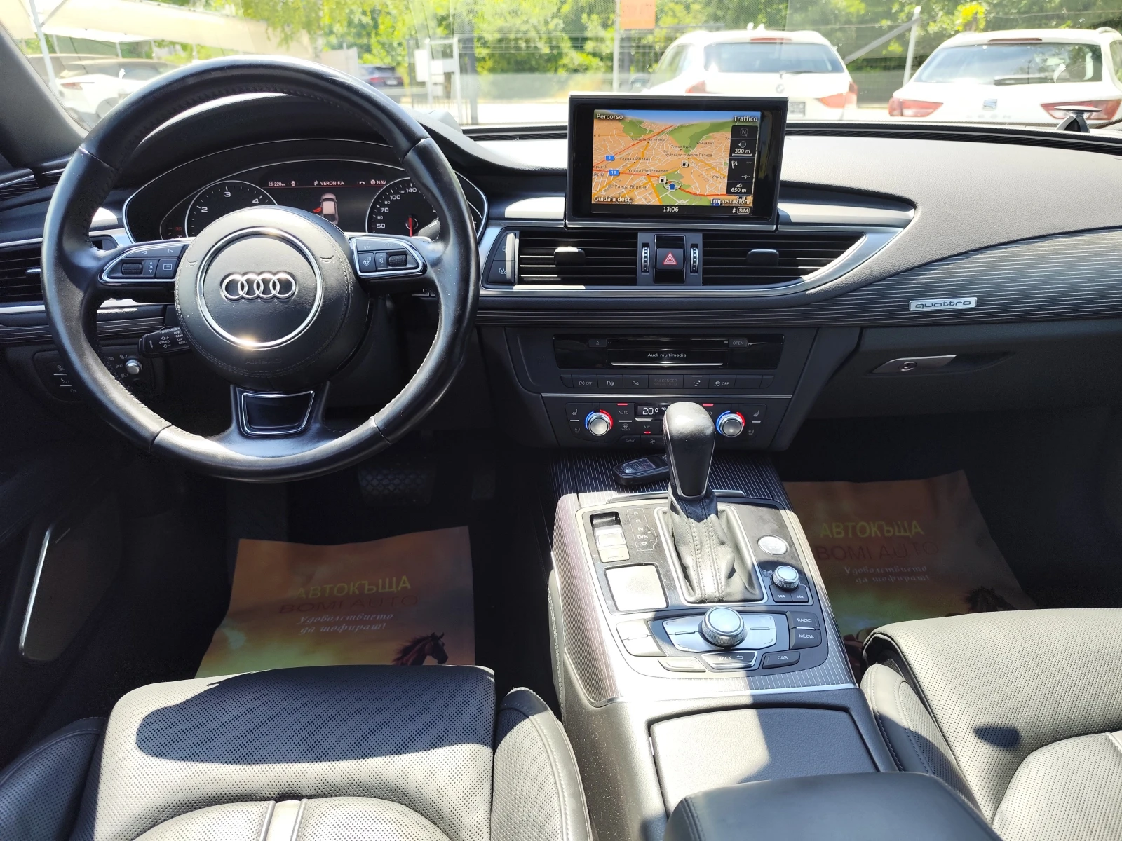 Audi A7 3.0TDi* SPORTBACK* FULL LED* FACE LIFT* АВТОМАТИК*, снимка 12 - Автомобили и джипове - 55153929