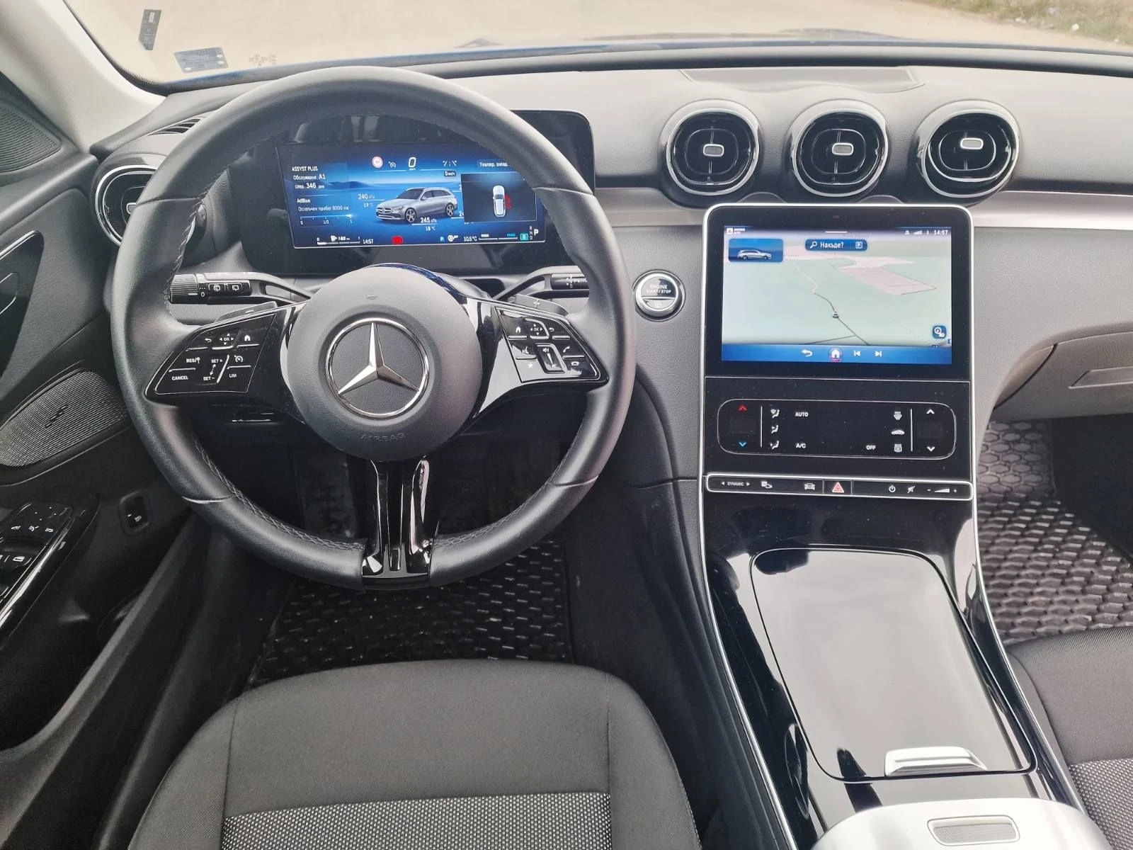 Mercedes-Benz C 200 C200/2023/163к.с./36000км/Germany , снимка 9 - Автомобили и джипове - 56302894