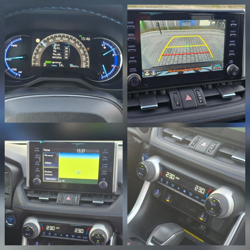 Toyota Rav4 2.5-Hybrid/Premium/LED/DISTRONIK/PANORAMA/AVTOMAT, снимка 15 - Автомобили и джипове - 53010867