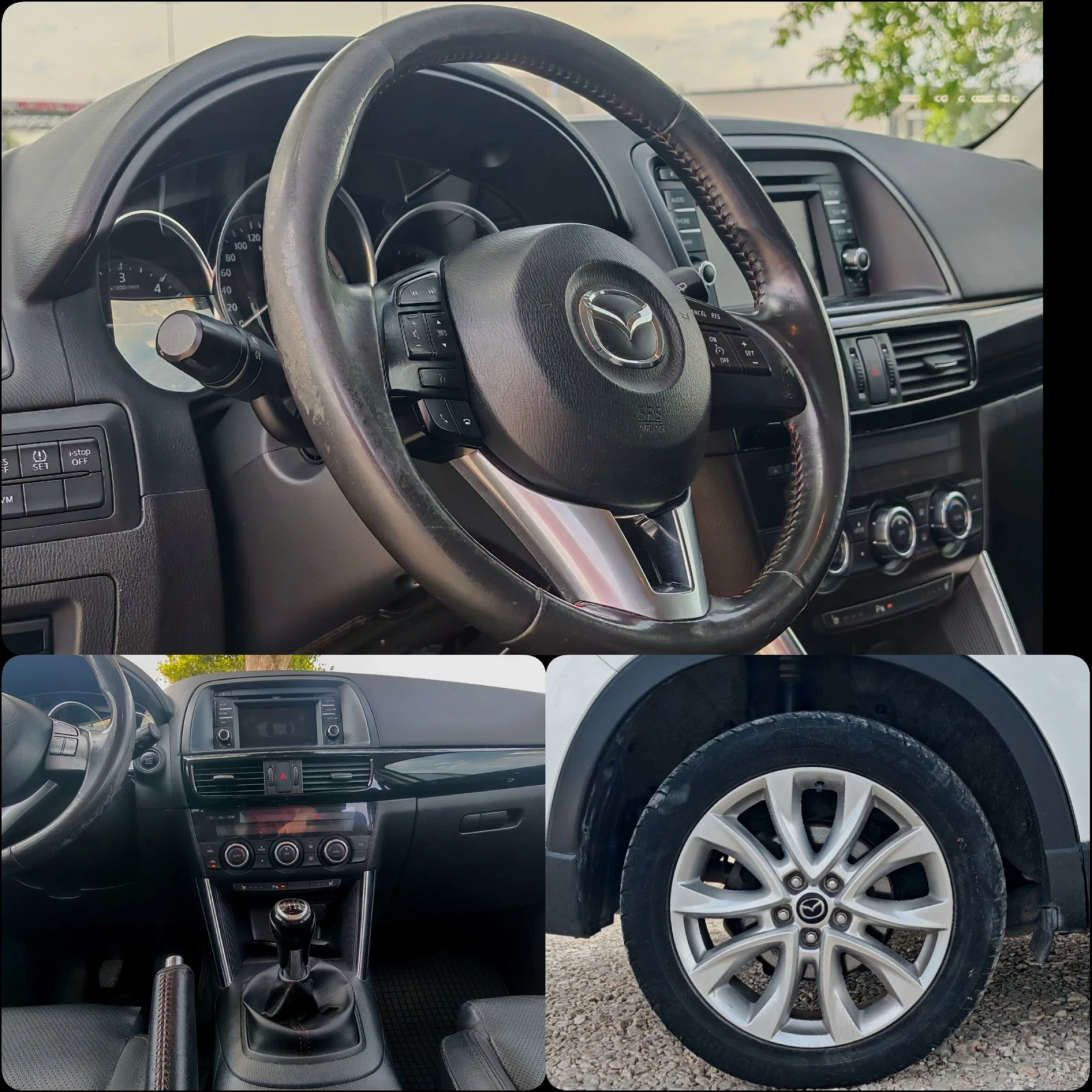 Mazda CX-5 2.2 175 К.С. ДИЗЕЛ!SKYACTIV!4X4! , снимка 14 - Автомобили и джипове - 55212239