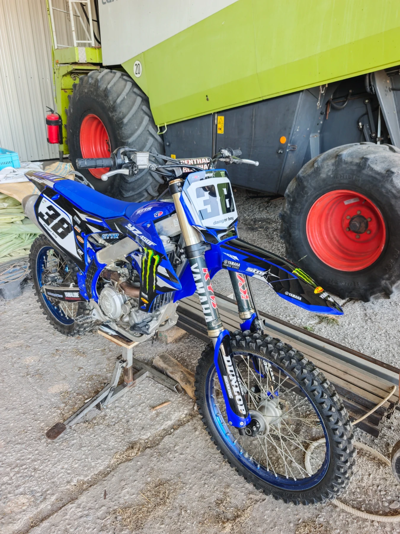 Yamaha Yzf Yz450f, снимка 10 - Мотоциклети и мототехника - 56430790