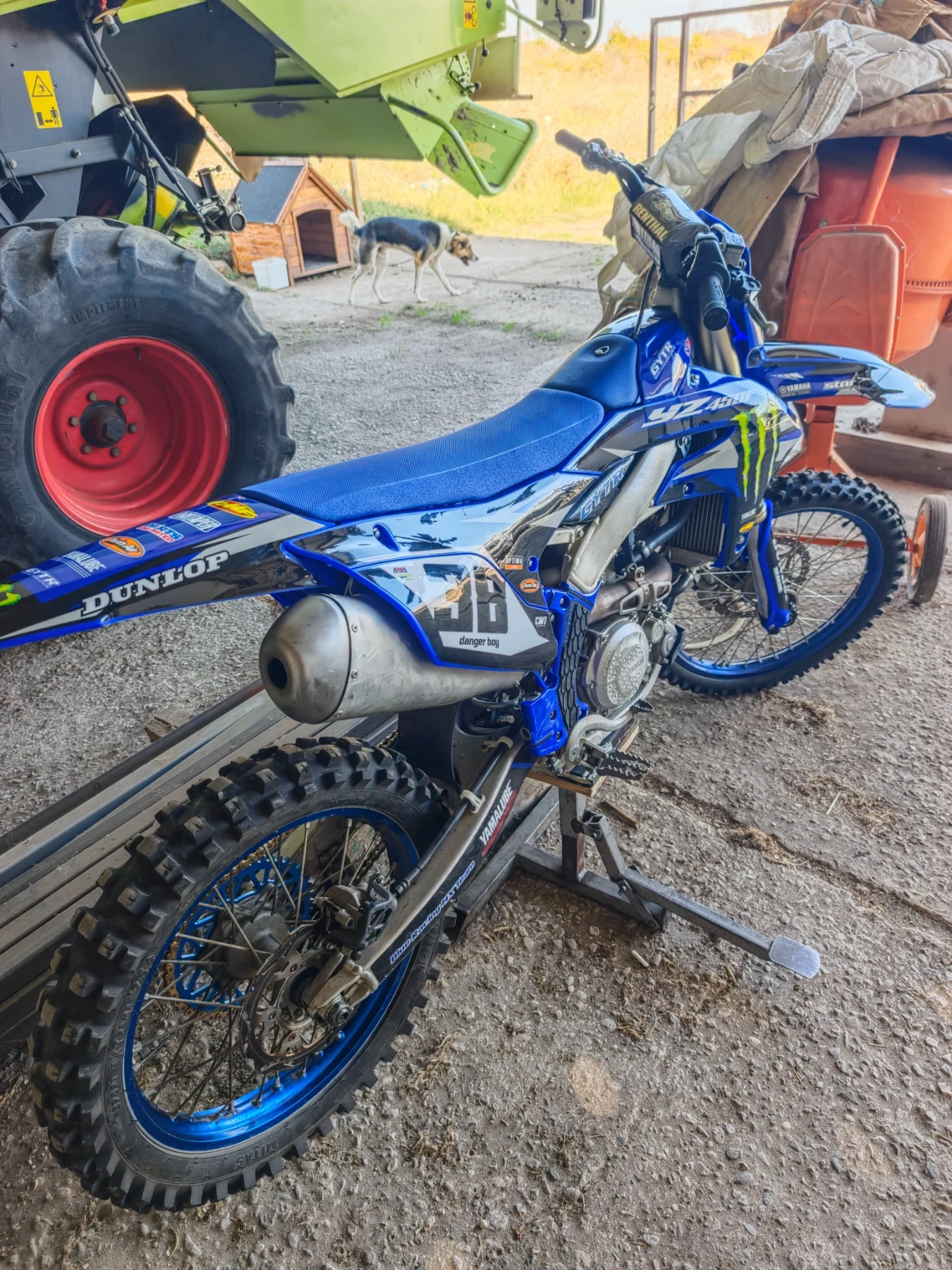 Yamaha Yzf Yz450f, снимка 6 - Мотоциклети и мототехника - 56430790