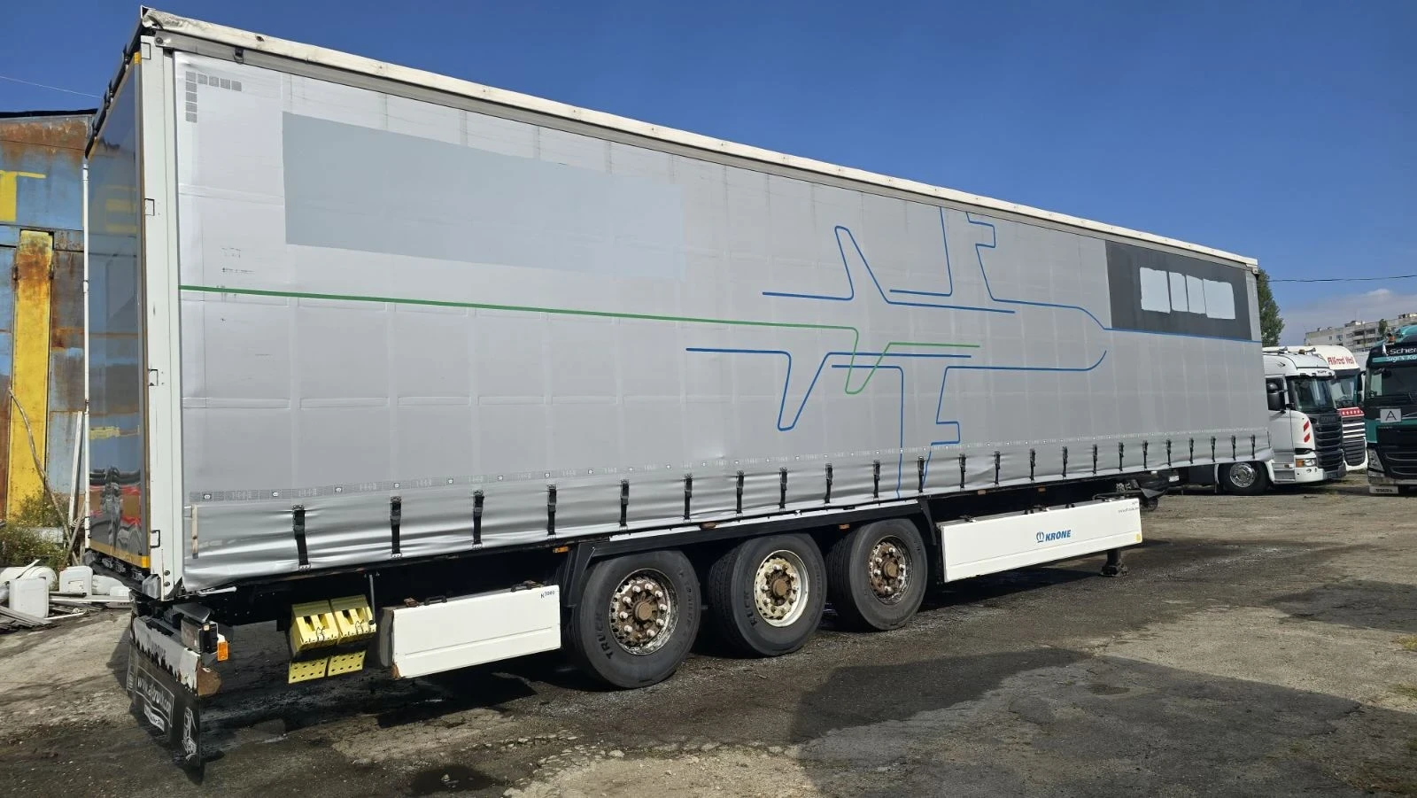 Полуремарке Krone, снимка 4 - Ремаркета - 55950981