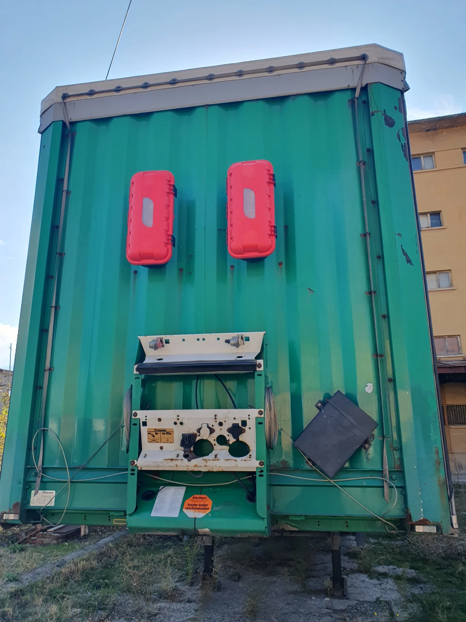 Полуремарке Krone, снимка 2 - Ремаркета - 56648457