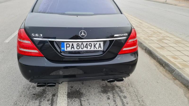 Mercedes-Benz S 63 AMG 525 к.с 174 000 РЕАЛНИ КИЛОМЕТРИ ТОП СЪСТОЯНИЕ, снимка 3 - Автомобили и джипове - 51687483