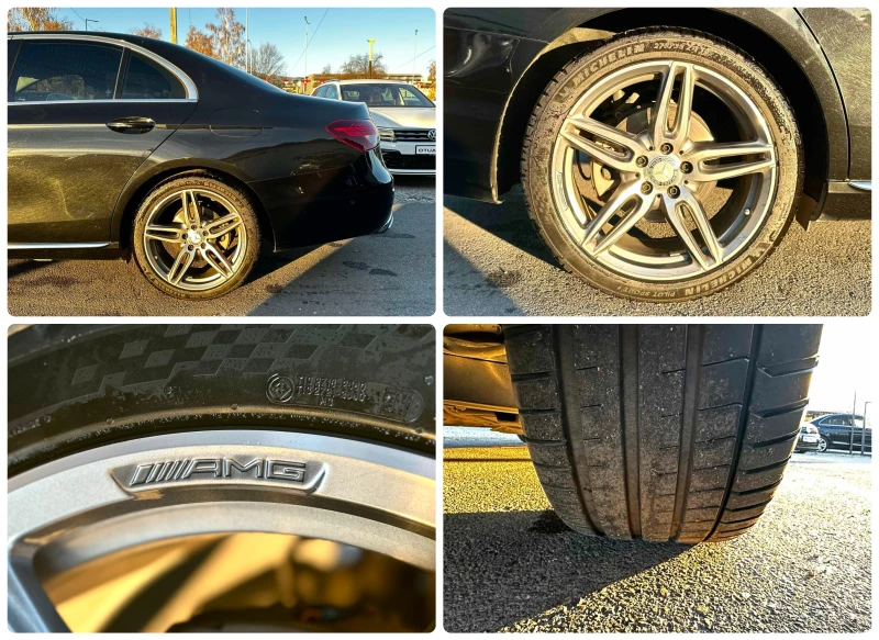 Mercedes-Benz E 220 D 194HP AMG BLIND SPOT DISTRONIC EURO6D, снимка 17 - Автомобили и джипове - 52403981