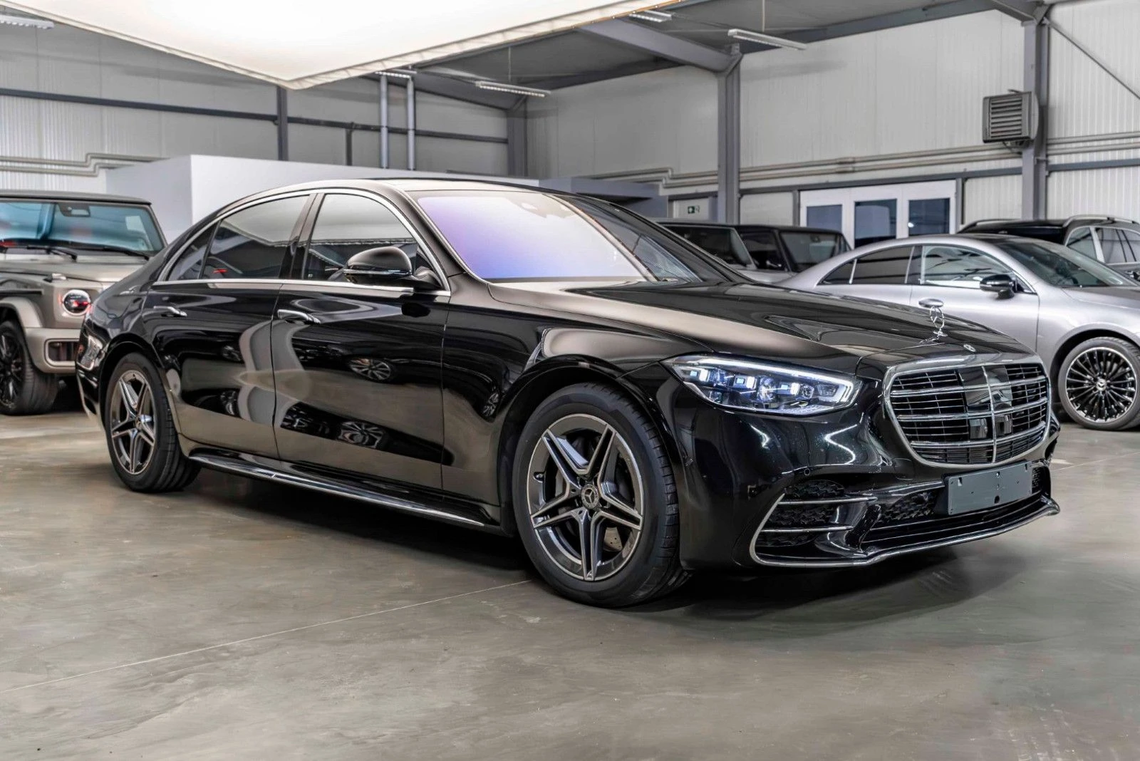 Mercedes-Benz S 350 4M/LONG/AMG/RSE/Burmester/Pano/Обдухване - изображение 3