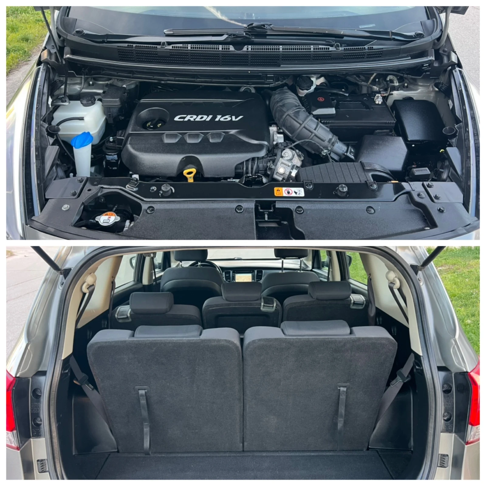 Kia Carens 1.7CRDI/NAVI/LED/7МЕСТА, снимка 15 - Автомобили и джипове - 54135725