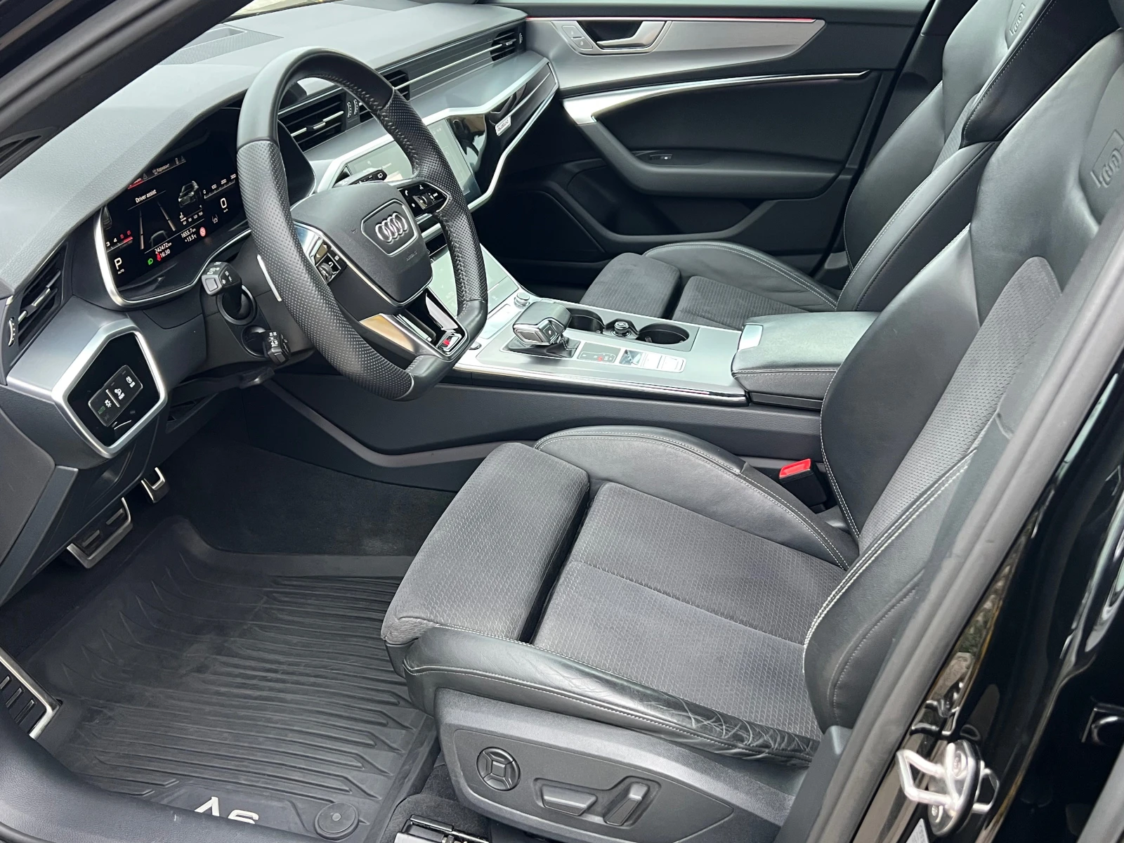 Audi A6 50TDI, MHEV, QUATTRO, 286ps, 21"BLACK, DISTRO,, снимка 8 - Автомобили и джипове - 54653446