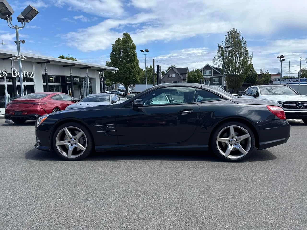 Mercedes-Benz SL 500 * FULL AMG PACK* ДИСТРОНИК* ОДБУХВАНЕ* , снимка 3 - Автомобили и джипове - 54799402
