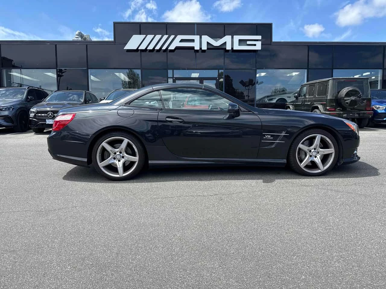 Mercedes-Benz SL 500 * FULL AMG PACK* ДИСТРОНИК* ОДБУХВАНЕ* , снимка 4 - Автомобили и джипове - 54799402