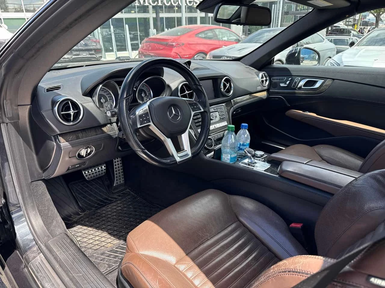 Mercedes-Benz SL 500 * FULL AMG PACK* ДИСТРОНИК* ОДБУХВАНЕ* , снимка 7 - Автомобили и джипове - 54799402