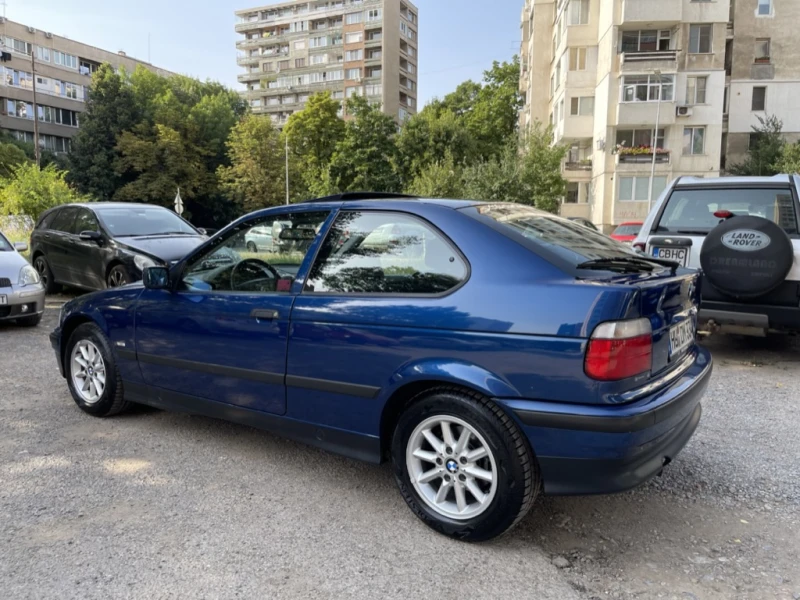 BMW 316 316i Compact УНИКАТ! 1 СОБСТВЕНИК! СЕРВИЗНА КНИЖКА, снимка 8 - Автомобили и джипове - 52261489