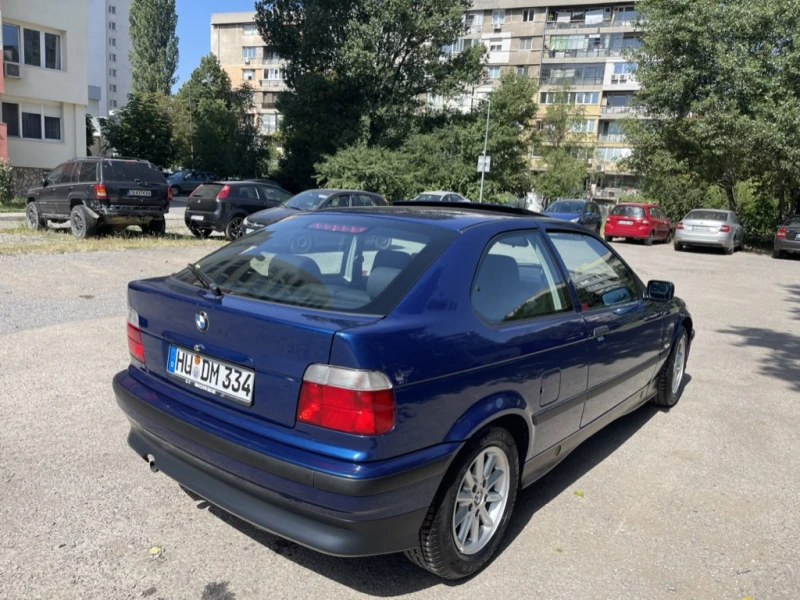 BMW 316 316i Compact УНИКАТ! 1 СОБСТВЕНИК! СЕРВИЗНА КНИЖКА, снимка 7 - Автомобили и джипове - 52261489