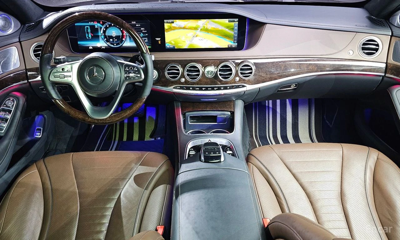 Mercedes-Benz S 560 L* 4MATIC* BURMESTER* ОБДУХВАНЕ* МАСАЖ* , снимка 6 - Автомобили и джипове - 55973440