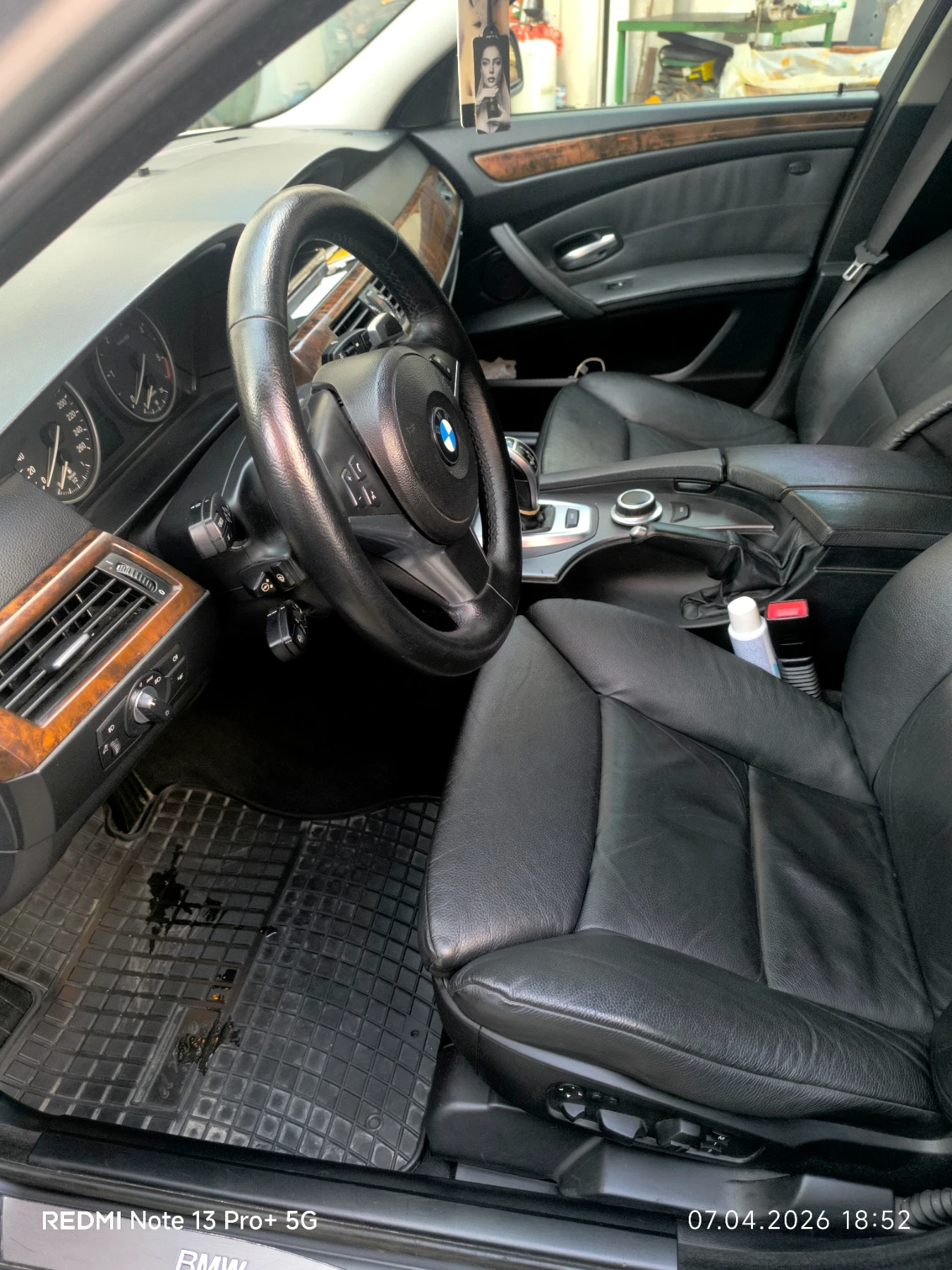 BMW 535 286hp SAT, снимка 12 - Автомобили и джипове - 56366836