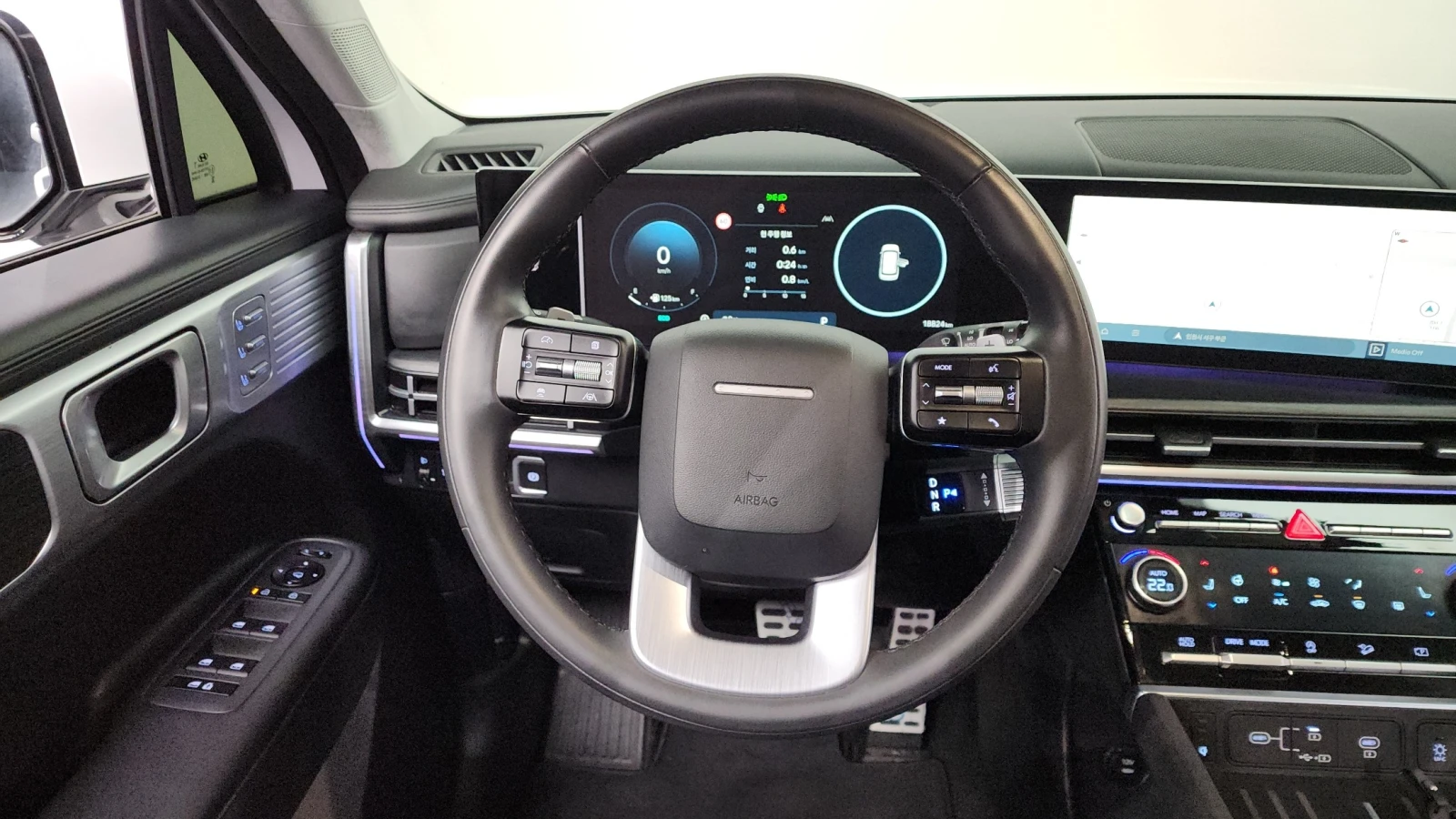 Hyundai Santa fe * Caligraphy* 2.5T* 360* Camera* АВТОКРЕДИТ, снимка 9 - Автомобили и джипове - 54575880