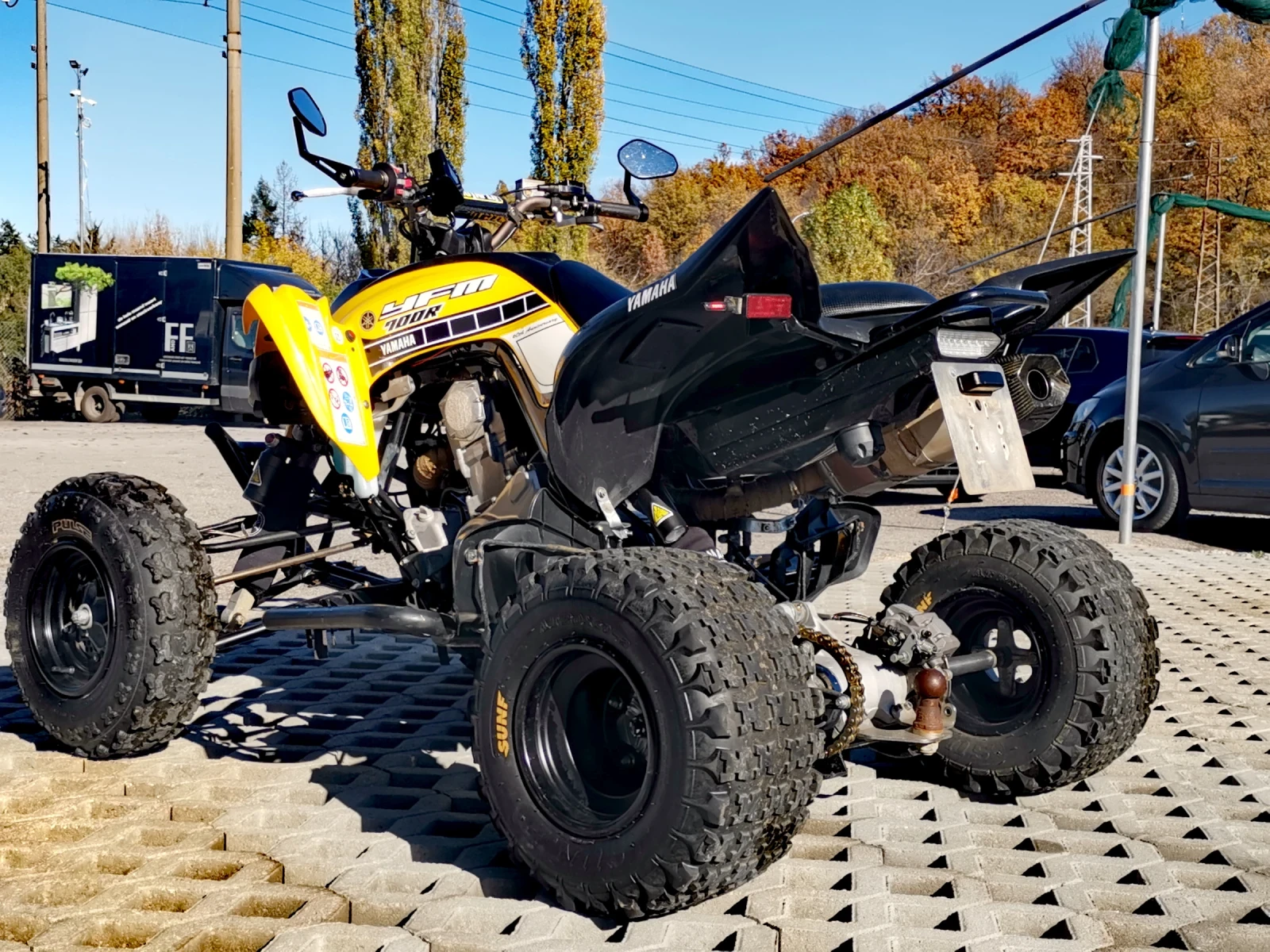 Yamaha Raptor 700Special Edition с документи за регистация в КАТ - изображение 3