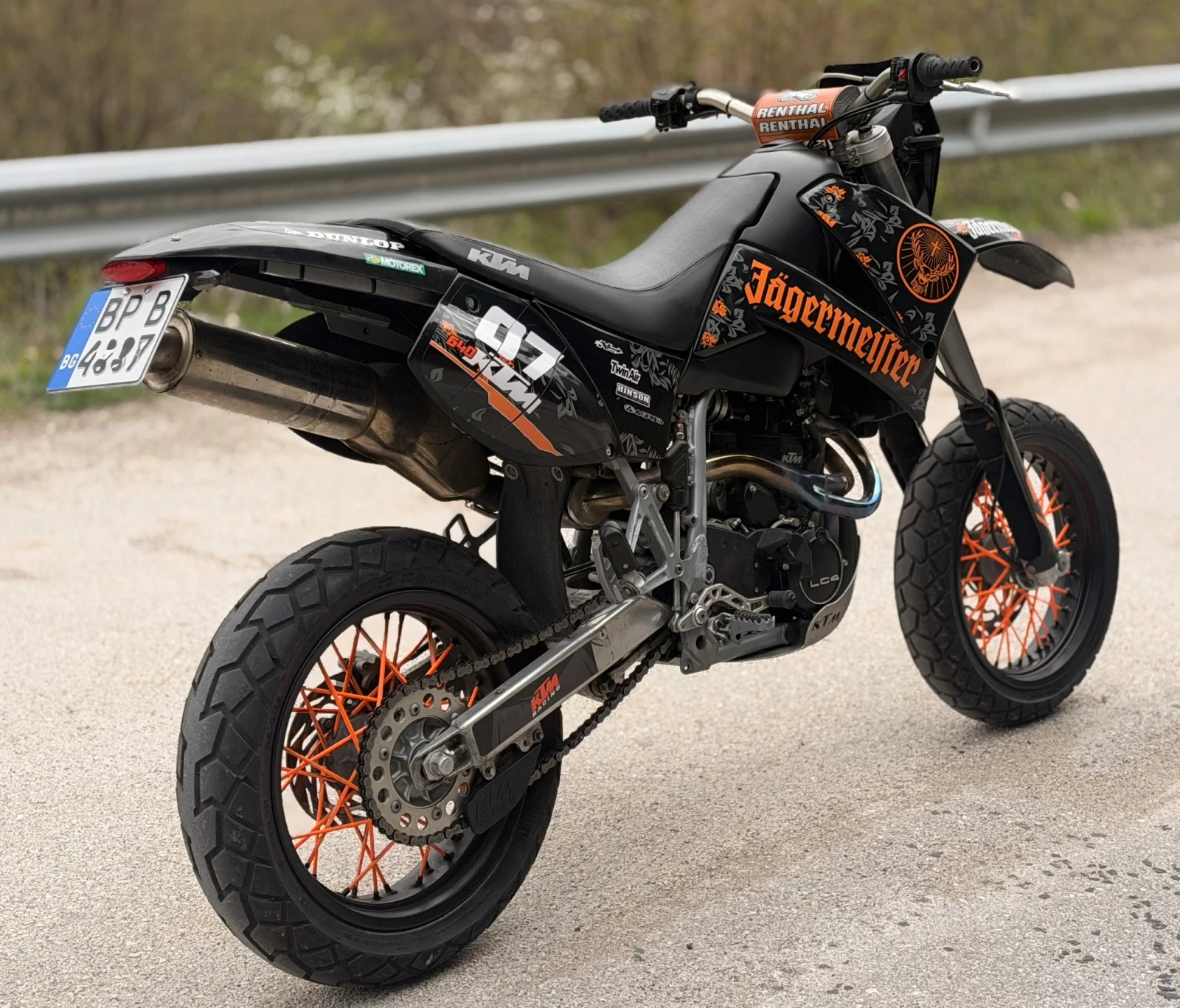 Ktm LC 640 Supermoto A2 категория, снимка 5 - Мотоциклети и мототехника - 54207561