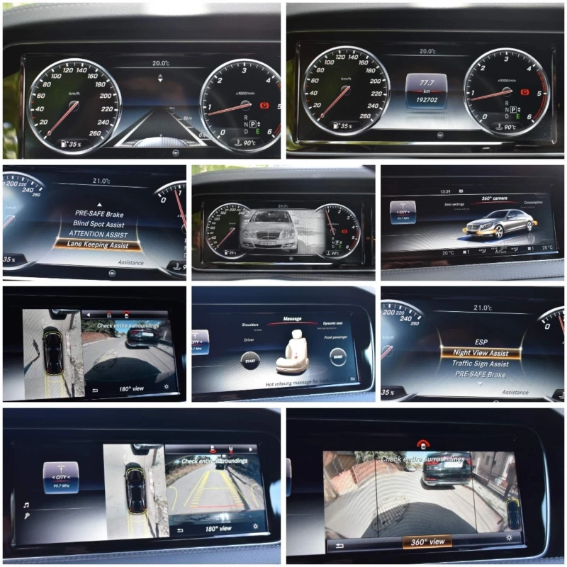 Mercedes-Benz S 350 4х4!!!АМГ ПАКЕТ!!!, снимка 9 - Автомобили и джипове - 51758881