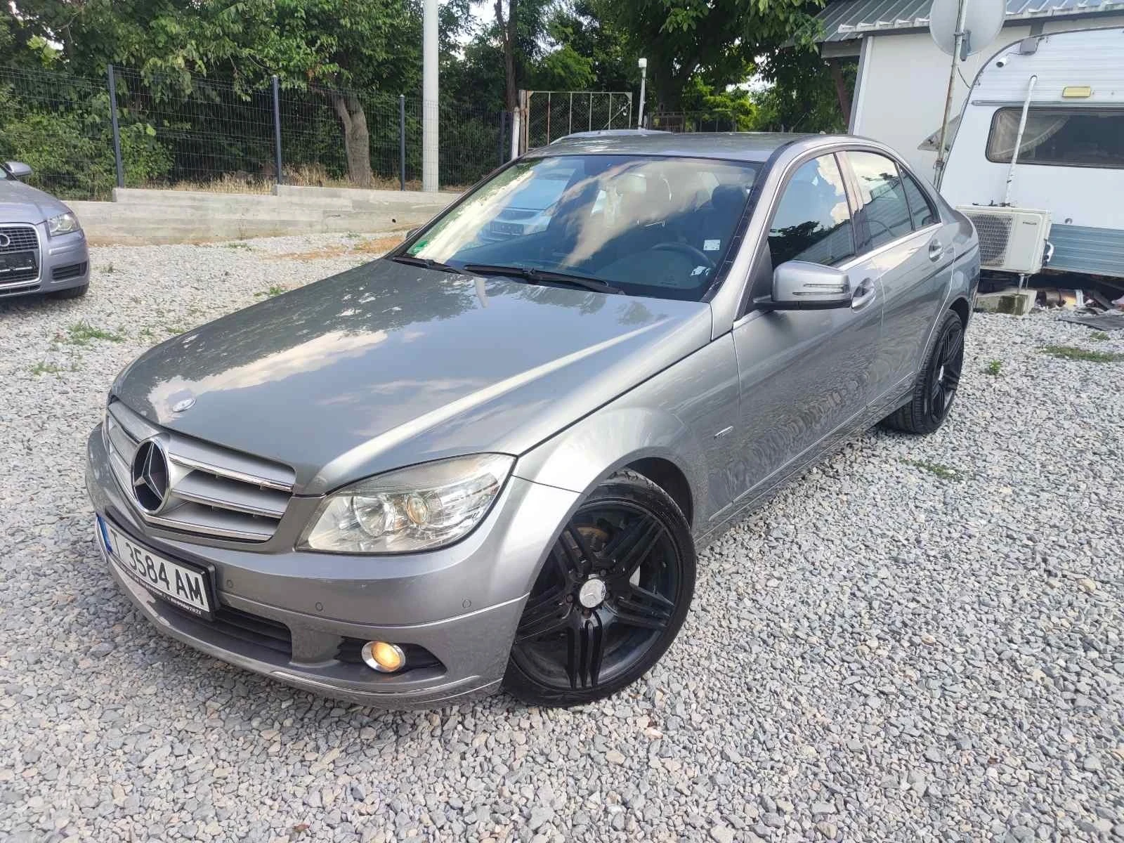 Mercedes-Benz C 220 2.2/170 нави кожа, снимка 1