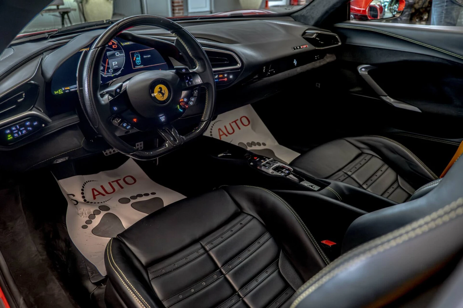 Ferrari 296GTB Fiorano/JBL/Lift/Камера/Керамика/, снимка 7 - Автомобили и джипове - 54071828