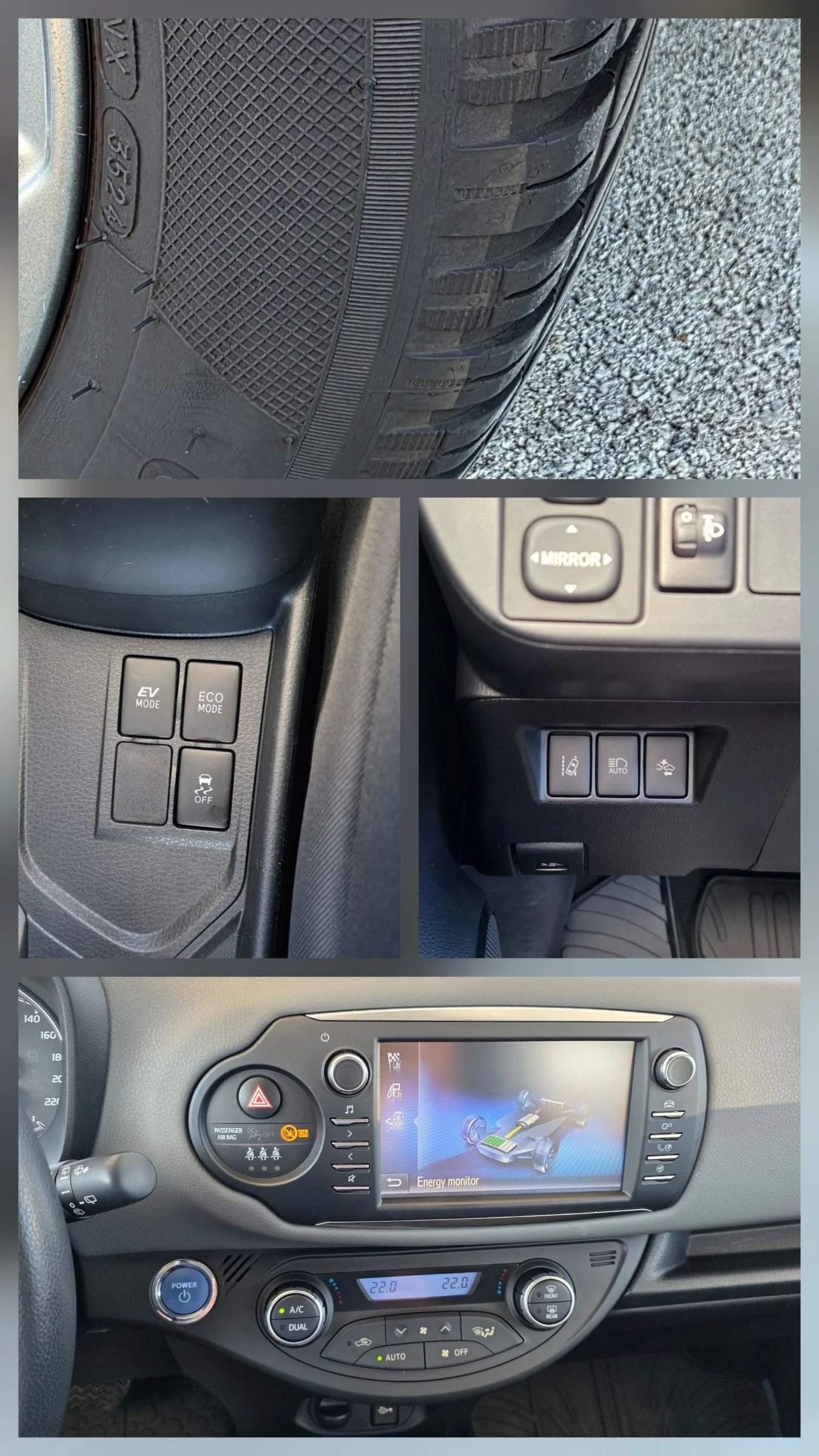 Toyota Yaris 1.5 HYBRID-FULL* IT, снимка 17 - Автомобили и джипове - 55470633