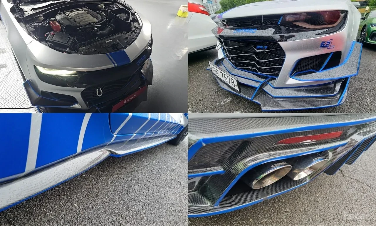 Chevrolet Camaro 6.2 V 8 Уникат* Карбон * Лед индикатор на волана , снимка 14 - Автомобили и джипове - 55653500