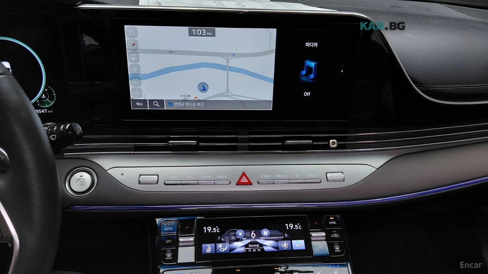 Hyundai Grandeur 2.5/EXCLUSIVE/DRIVE-ASSISTS/SUNROOF, снимка 12 - Автомобили и джипове - 55728872