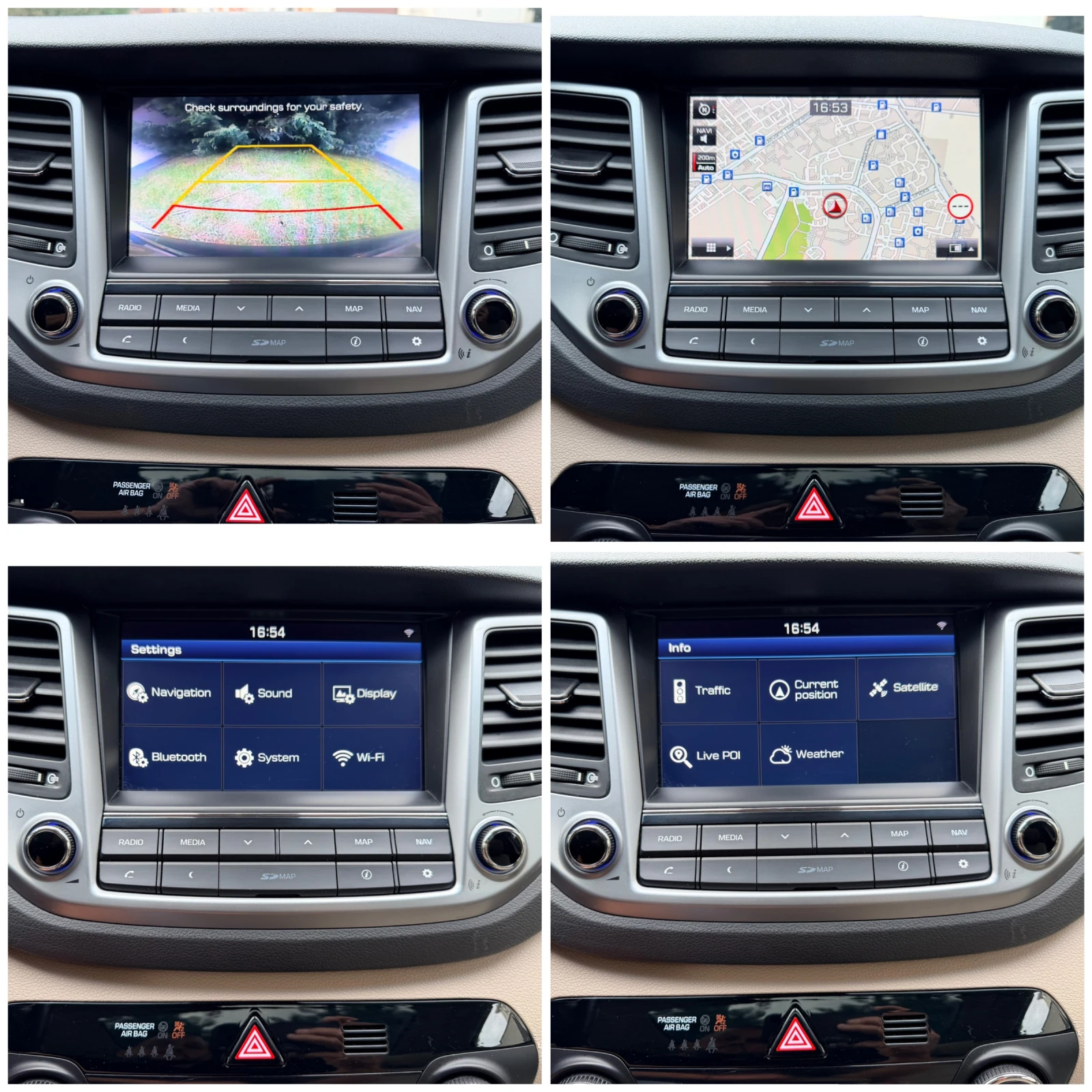 Hyundai Tucson 1.7CRDI PREMIUM PANORAMA PODGREV OBDUHVANE KEYLESS, снимка 14 - Автомобили и джипове - 54459150