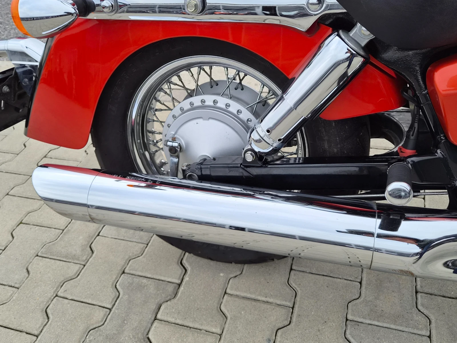 Honda Shadow VT 750 C 2007 година A2 КАТЕГОРИЯ, снимка 9 - Мотоциклети и мототехника - 54048075